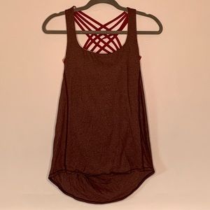 Lululemon Open Back Workout Tank